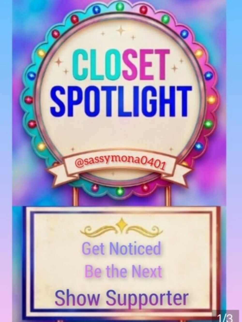 Shop @tbw215 Supporting Closet-Every Purchase =1 Entery for July 27th Gift - Picture 2 of 2